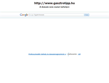 Tablet Screenshot of gasztrotipp.hu